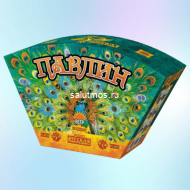 Фонтан Павлин - фейерверк пиротехнический 1 шт.