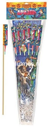 Ракеты пиротехнические Ариэль (6 шт) Ракеты пиротехнические Ариэль (6 шт)