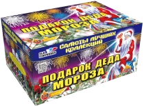 Фейерверк салют «Подарок деда мороза» 118 залпов, 1.2- 1.5" калибр Фейерверк салют «Подарок деда мороза» 118 залпов, 1.2- 1.5" калибр