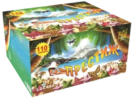 Фейерверк салют «Престиж» 110 залпов, 1- 1.2" калибр Фейерверк салют «Престиж» 110 залпов, 1- 1.2" калибр
