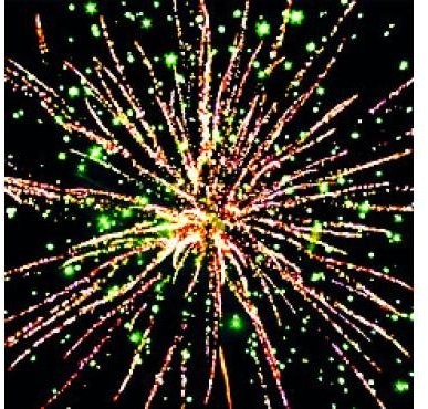 Фейерверк Пять звезд на 25 залпов 1 дюйм(а)