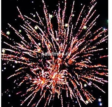 Фейерверк Пять звезд на 25 залпов 1 дюйм(а)