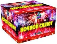 Фейерверк Ночной салют на 100 выстрелов 1.2 дюйма Фейерверк Ночной салют на 100 выстрелов 1.2 дюйма