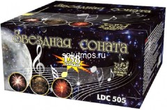 Фейерверк Звездная соната на 138 залпов 1.25 дюйм(а)  Фейерверк Звездная соната на 138 залпов 1.25 дюйм(а)