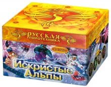 Фейерверк Искристые альпы на 100 залпов 0.8 дюйм(а)