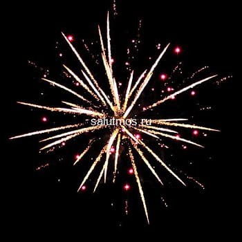 Фейерверк Сияющее золото на 260 залпов 1.25 дюйм(а) (2 батареи) 