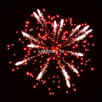 Фейерверк Сияющее золото на 260 залпов 1.25 дюйм(а) (2 батареи) 