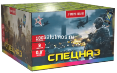 Фейерверк Спецназ на 100 залпов 0.8 дюйм(а) Фейерверк Спецназ на 100 залпов 0.8 дюйм(а)