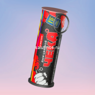 Дым цветной чека 90 секунд красный 