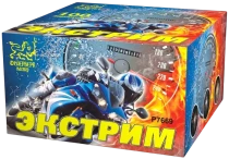 Фейерверк салют «Экстрим» 100 залпов, 0.8" калибр