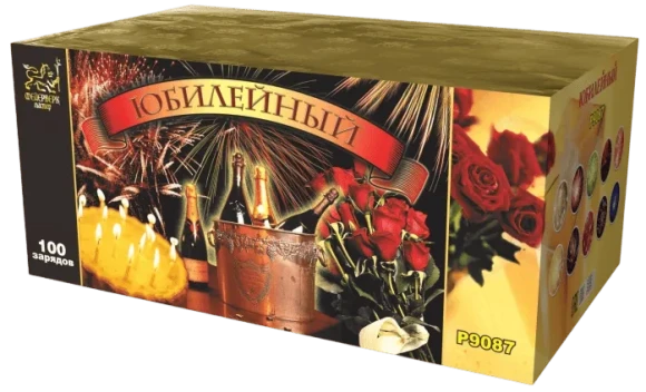 Фейерверк салют «Юбилейный» 100 залпов, 1" калибр
