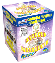 Фейерверк Эликсир молодости на 25 залпов 0.8 дюйм(а)
