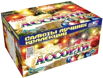 Фейерверк салют «Ассорти» 118 залпов, 1.2- 1.5" калибр Фейерверк салют «Ассорти» 118 залпов, 1.2- 1.5" калибр