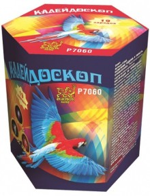 Фейерверк Калейдоскоп на 19 залпов 0.8 дюйм(а)