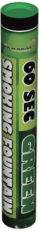 Цветной дым, факел дымовой зеленый (60 сек)