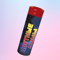 Дым цветной чека 30 секунд синий