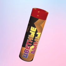 Дым цветной чека 60 секунд красный