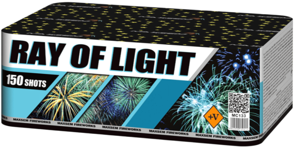Фейерверк салют «Луч солнечного света» 150 залпов, 0.8" калибр Фейерверк салют «Луч солнечного света» 150 залпов, 0.8" калибр