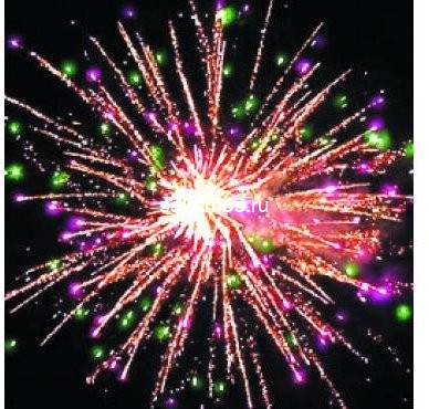 Фейерверк Снегурочка на 25 залпов 1 дюйм(а) Фейерверк Снегурочка на 25 залпов 1 дюйм(а)