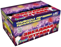 Фейерверк салют «Звёздная страна» 118 залпов, 1.2- 1.5" калибр Фейерверк салют «Звёздная страна» 118 залпов, 1.2- 1.5" калибр