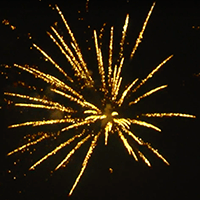 Фейерверк Радуга на 25 залпов 1 дюйм(а)