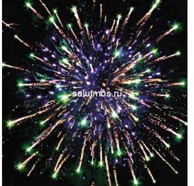 Фейерверк Счастливая планета на 100 залпов 1.25 дюйм(а)