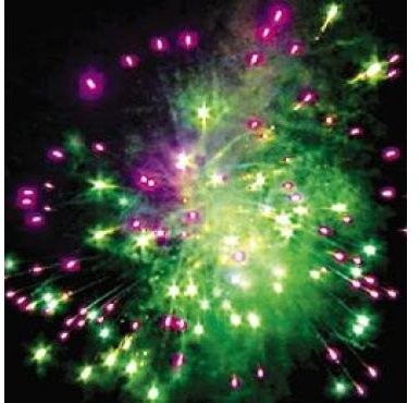 Фейерверк Счастливая планета на 100 залпов 1.25 дюйм(а)