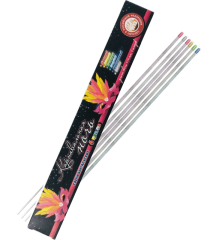 Бенгальские огни 65см (6шт) Карнавальная ночь - разноцветные (красный, белый, голубой, фиолетовый, зелёный, жёлтый)