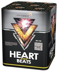 Фейерверк Heart beats на 25 залпов 1.2 дюйм(а)