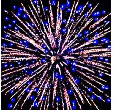 Фейерверк Новогоднее приключение на 96 залпов 0.8 дюйм(а)