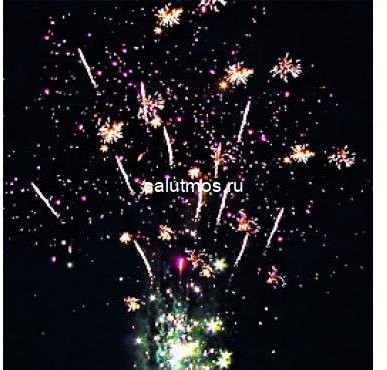 Фейерверк Новогоднее приключение на 96 залпов 0.8 дюйм(а)