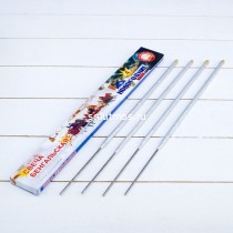 Бенгальские огни 40см (4шт) Новогодние - золотистые искры, увеличенной толщины, долго горят