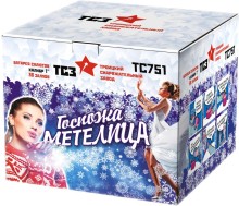 Фейерверк Госпожа метелица на 36 залпов 1 дюйм(а)