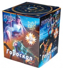 Фейерверк салют «Гороскоп» 16 залпов, 1" калибр Фейерверк салют «Гороскоп» 16 залпов, 1" калибр